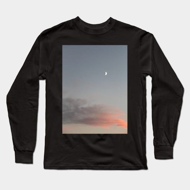 Irish Skies - Half moon Long Sleeve T-Shirt by WesternExposure